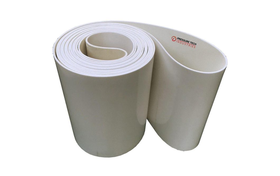 White PU Plain Conveyor Belts